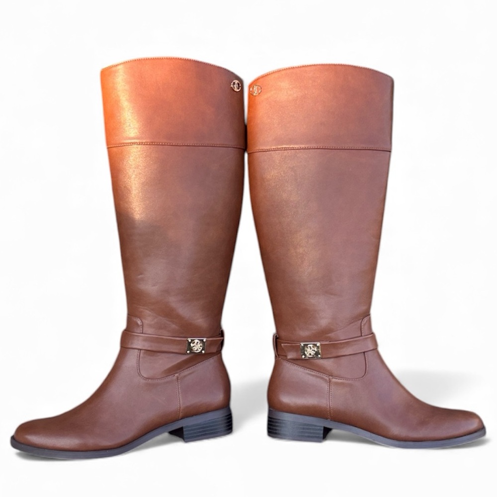 CHARTER CLUB Ladies Johannes Knee-high Boots in Cognac Size 6.5  LIKE NEW!!! - Picture 3 of 8